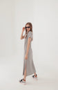 The easy yet cool grey dress